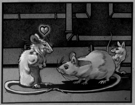 Meeting Squibble's mom (Copyright 2002 Cutter Hays)