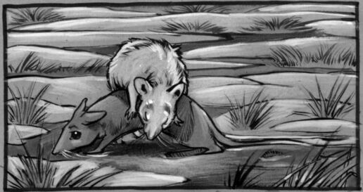 He picked up his master...  (Copyright 2002 Cutter Hays)