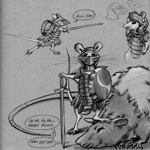 The Mouse Knight (Copyright 2002 Cutter Hays)