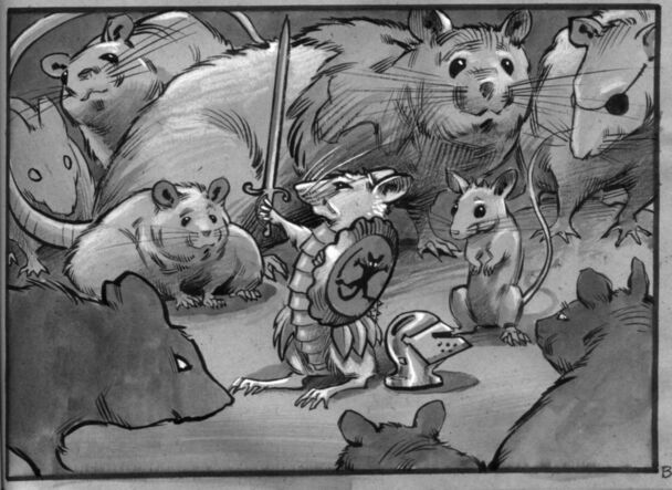 Armor fit for a Knight (Copyright 2002 Cutter Hays)